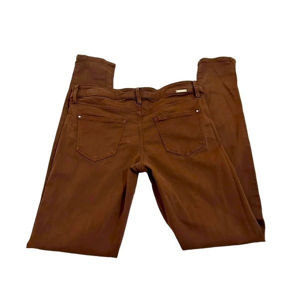 Massimo Dutti Dark Brown Skinny Fit Jeans, Size 6 - Picture 1 of 15